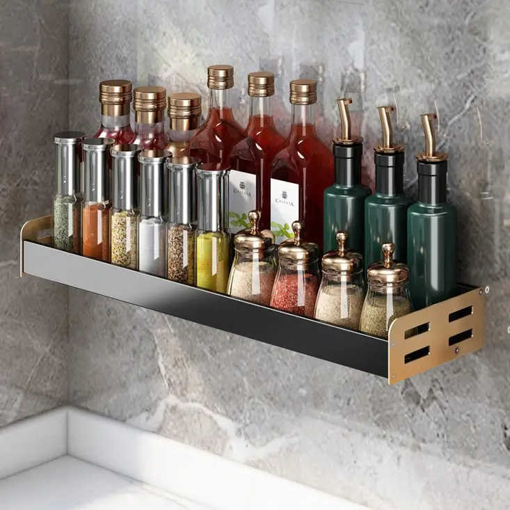 Wall-Mounted Kitchen Storage Rack 100kg Heavy Duty - Image 4