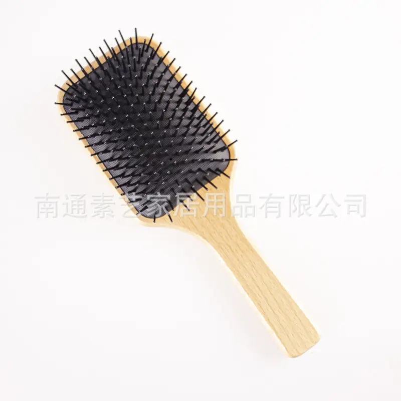 Japanese Beech Black Tooth Comb Air Massage Log Combs — feature 6