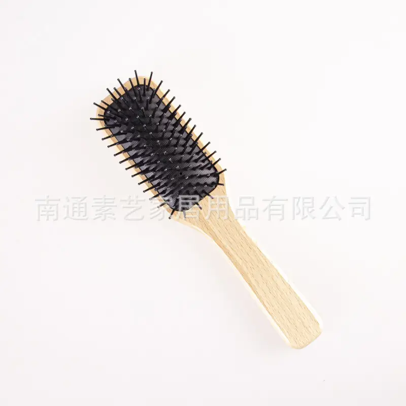 Japanese Beech Black Tooth Comb Air Massage Log Combs — feature 7