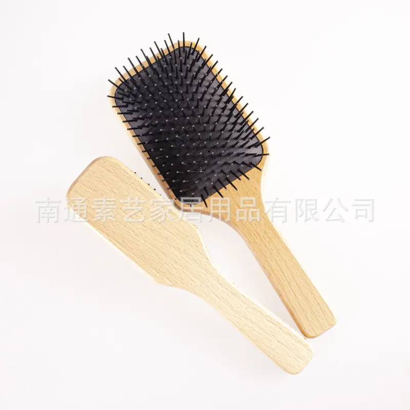Japanese Beech Black Tooth Comb Air Massage Log Combs — feature 8