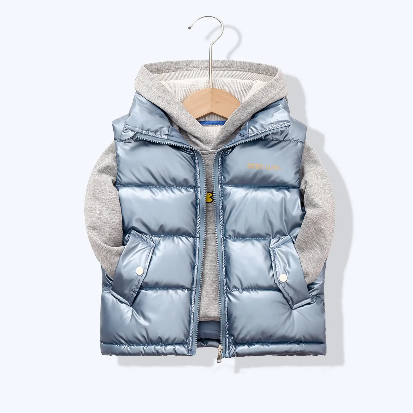 Children's Thick Outerwear Vest for Boys Girls 2023 - Image 3