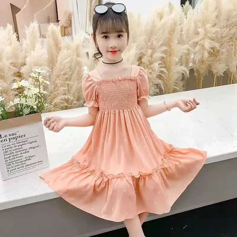 Girls Princess Dress Green Floral 2024 Medium to XL — feature 28