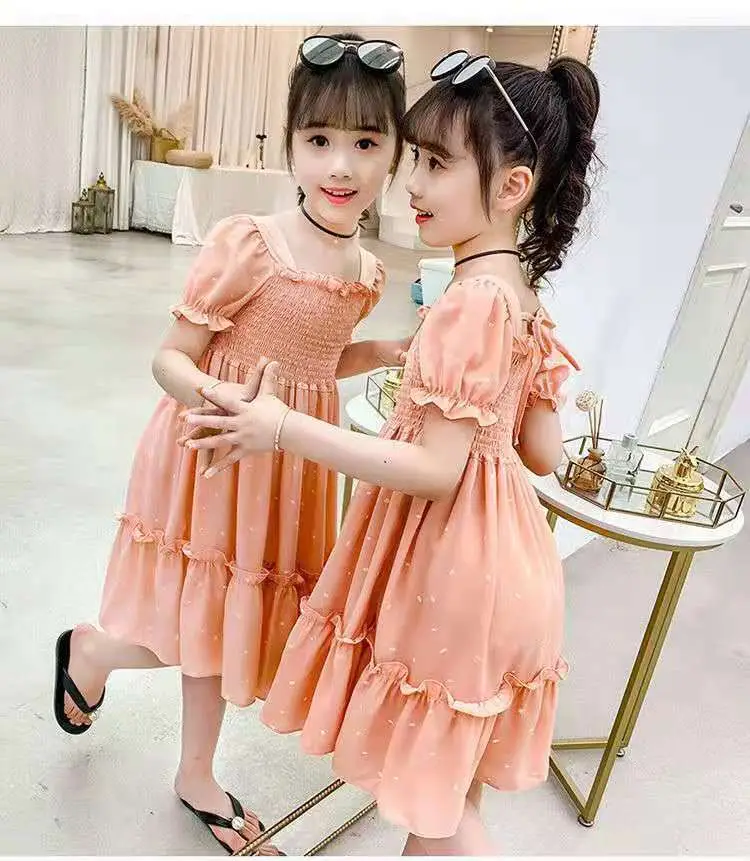 Girls Princess Dress Green Floral 2024 Medium to XL — feature 29