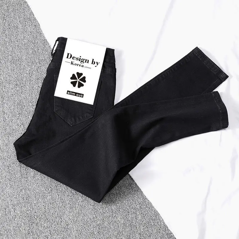 Women Wide Leg Slim Cropped Jeans Spring 2024