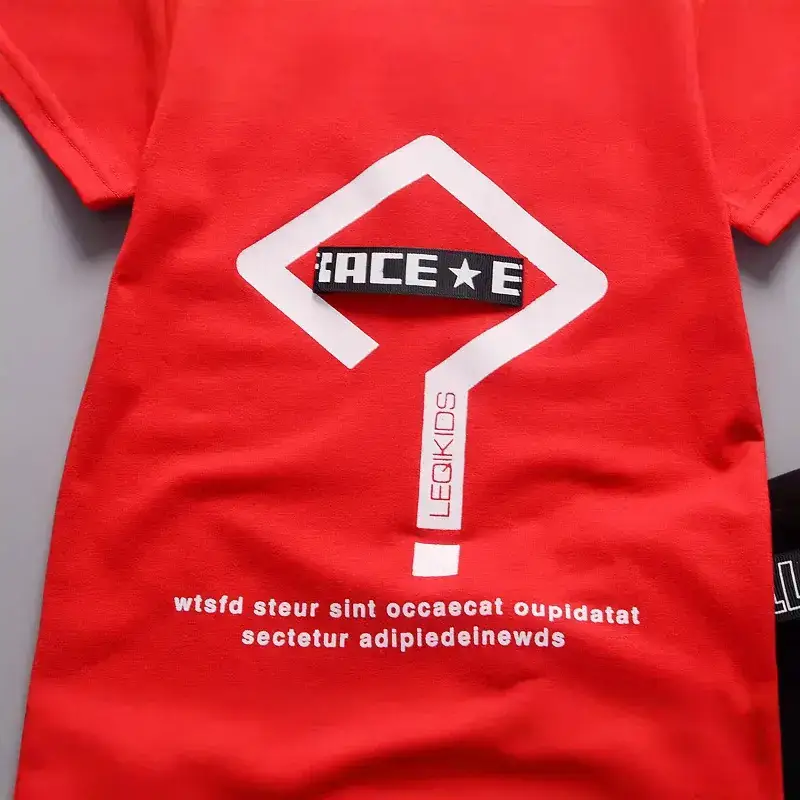 Cross-border children's clothing summer new children's clothing summer clothing boys baby infant children's suit short sleeve suit two-piece fashion