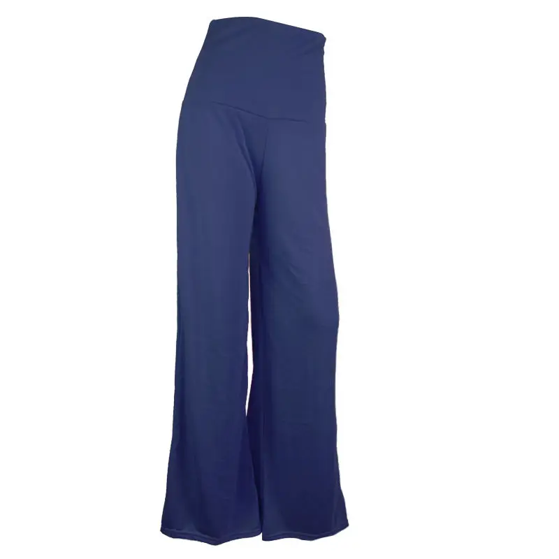 Wide Leg Pants Black Slimming Casual Flared - Image 11