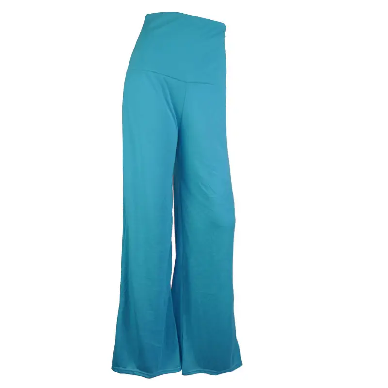 Wide Leg Pants Black Slimming Casual Flared - Image 12