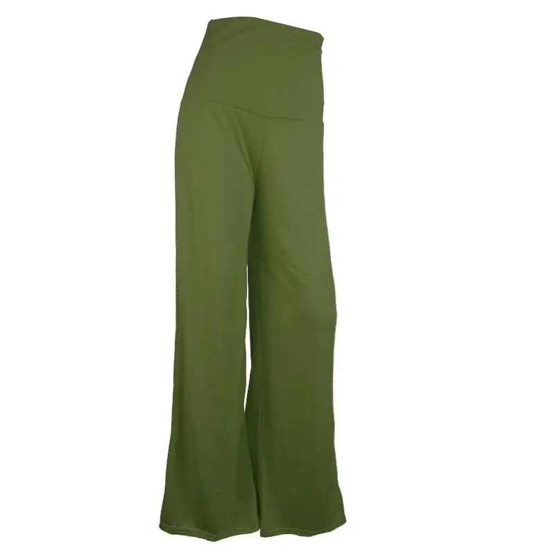 Wide Leg Pants Black Slimming Casual Flared - Image 13