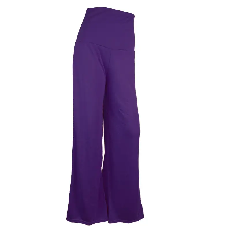 Wide Leg Pants Black Slimming Casual Flared - Image 6
