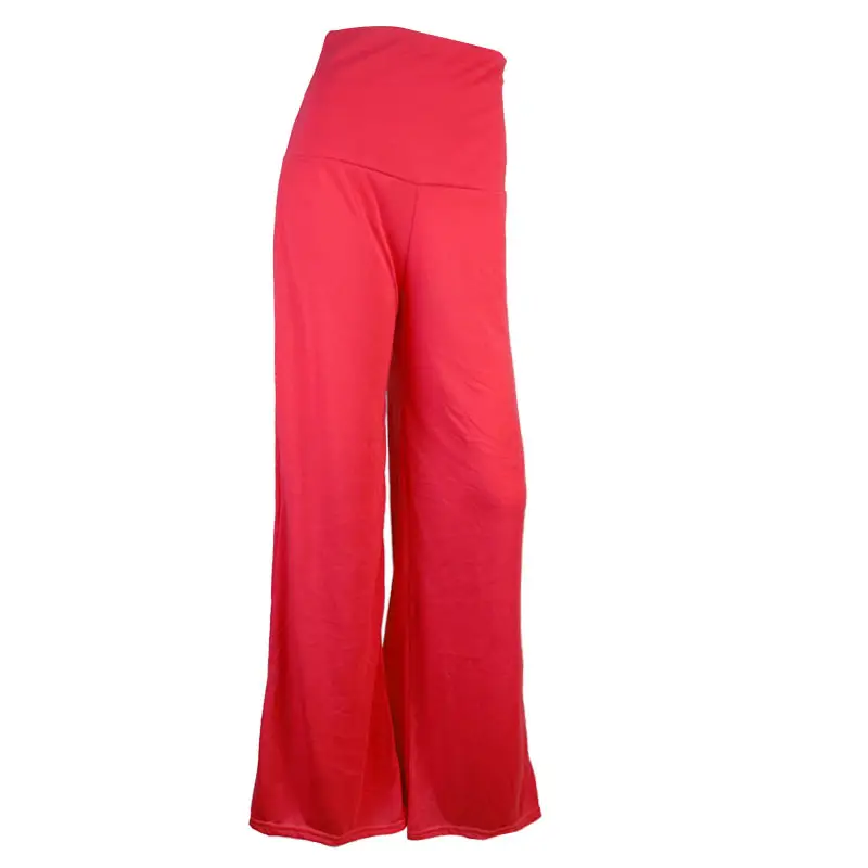 Wide Leg Pants Black Slimming Casual Flared - Image 7