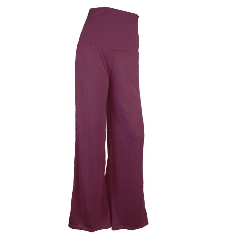 Wide Leg Pants Black Slimming Casual Flared - Image 8