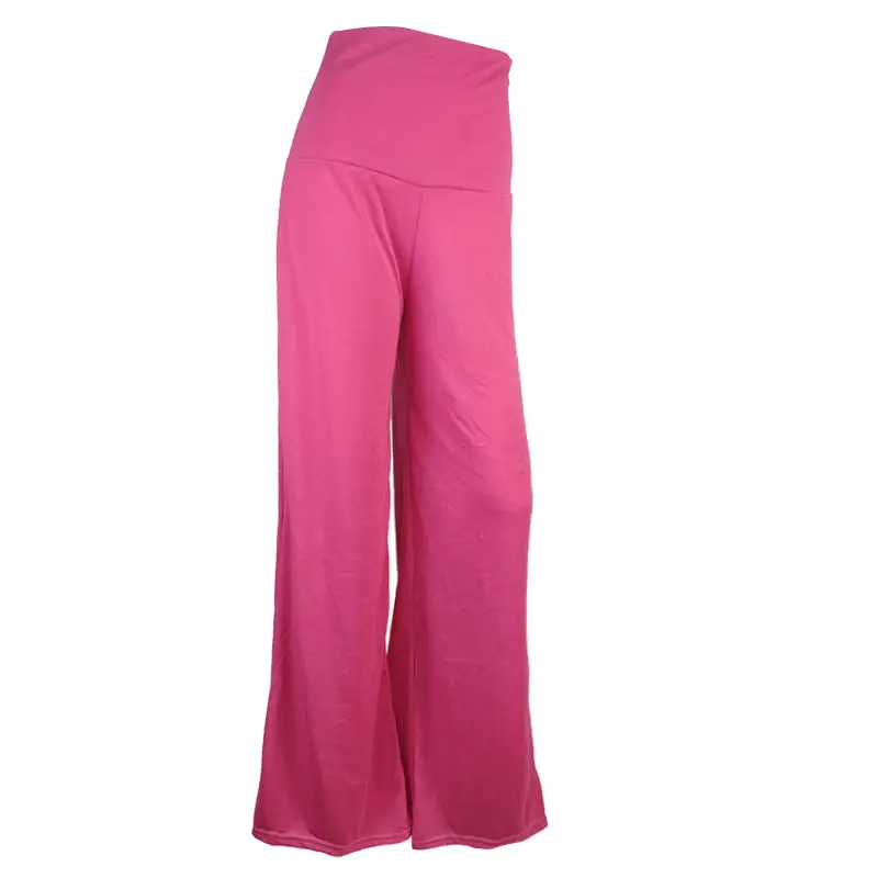 Wide Leg Pants Black Slimming Casual Flared - Image 9