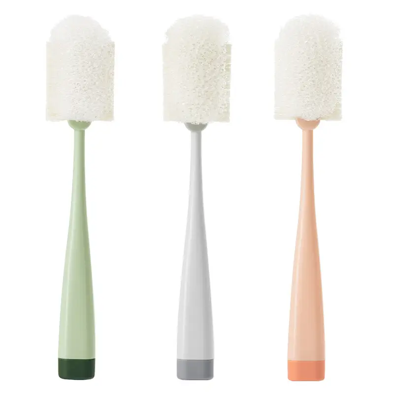 Removable Cup Brush for Hand Decontamination with Long Handle - Image 6