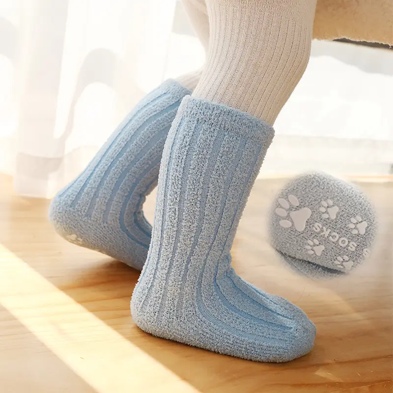 Digital Temperature Baby Socks for Kids Warm Non-Slip - Image 2