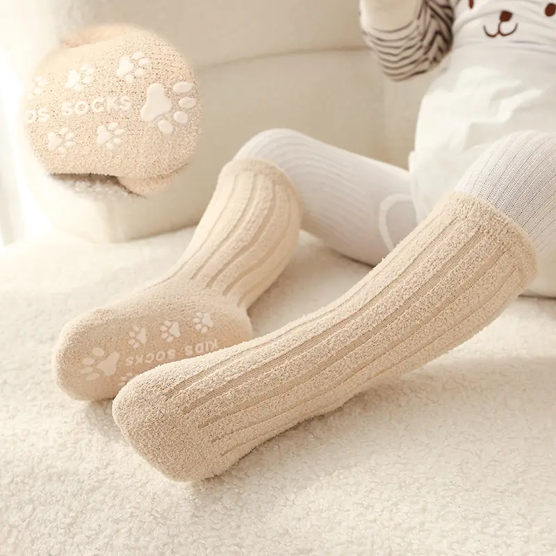 Digital Temperature Baby Socks for Kids Warm Non-Slip - Image 4