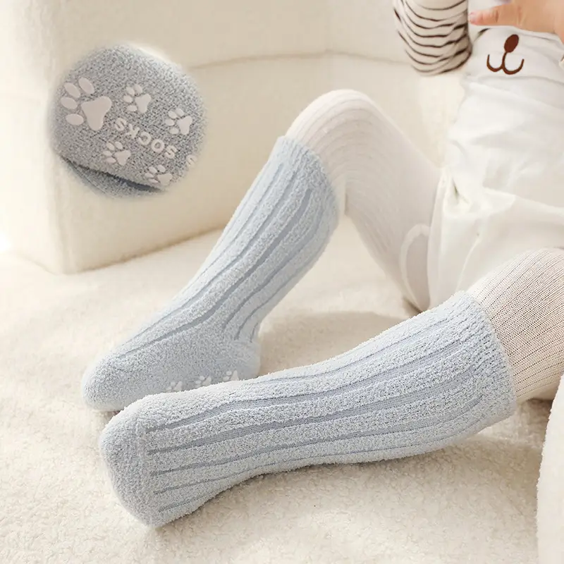 Digital Temperature Baby Socks for Kids Warm Non-Slip - Image 5