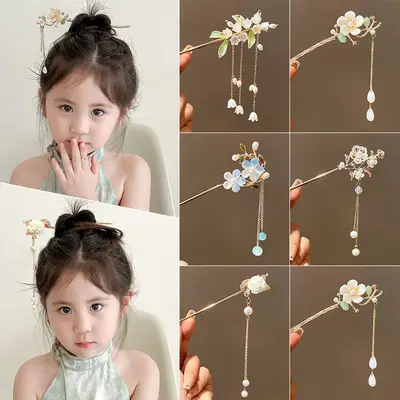 Korean Girl Half Style Side Clip Hairpin — feature 41
