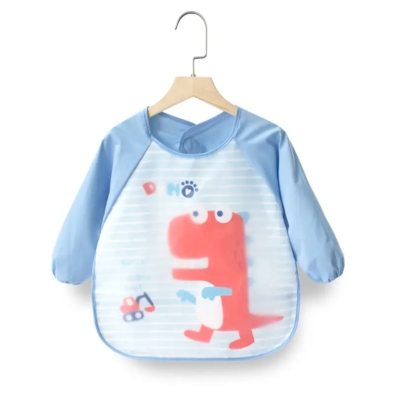 Pink Cherry Print Baby Flip Bib Anti-Dirty - Image 45