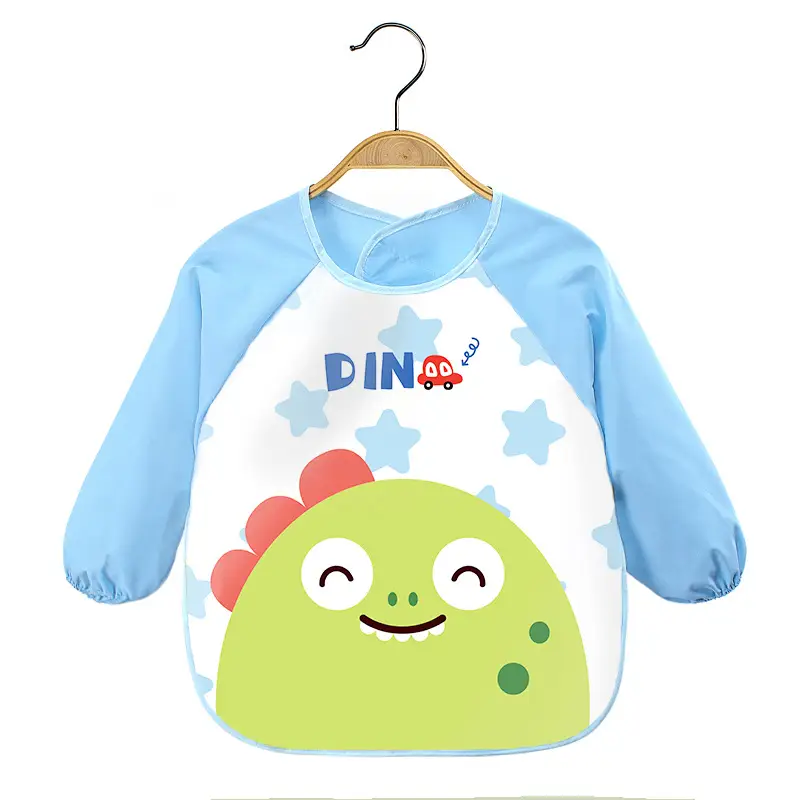 Pink Cherry Print Baby Flip Bib Anti-Dirty - Image 20
