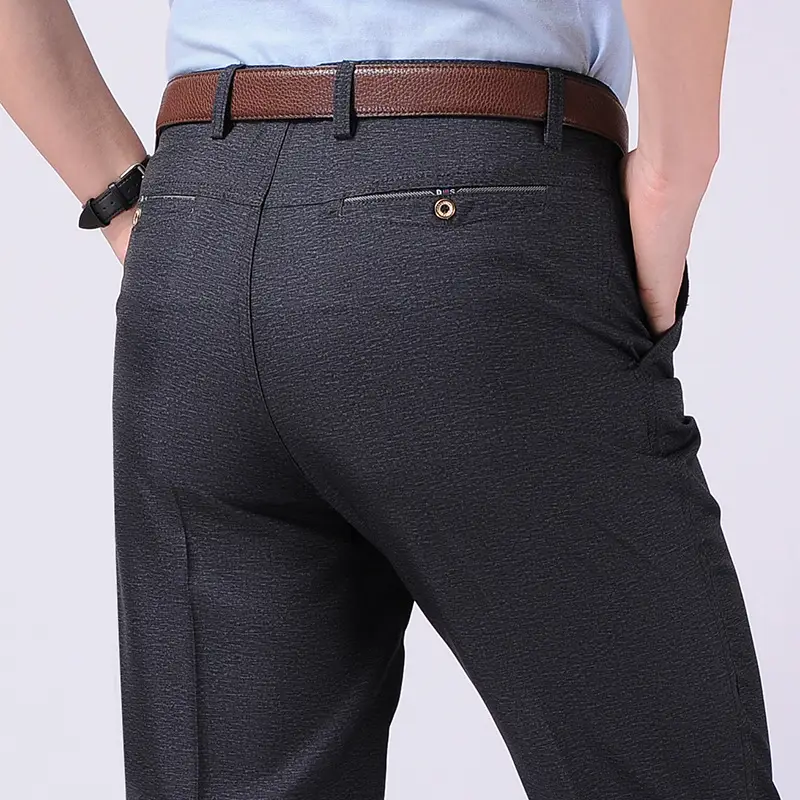 Spring & Autumn Middle-aged Men's Loose Tailored Pants