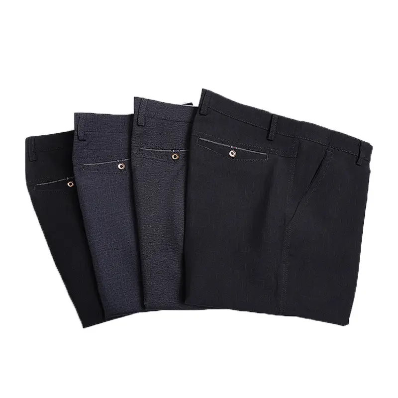 Spring & Autumn Middle-aged Men's Loose Tailored Pants