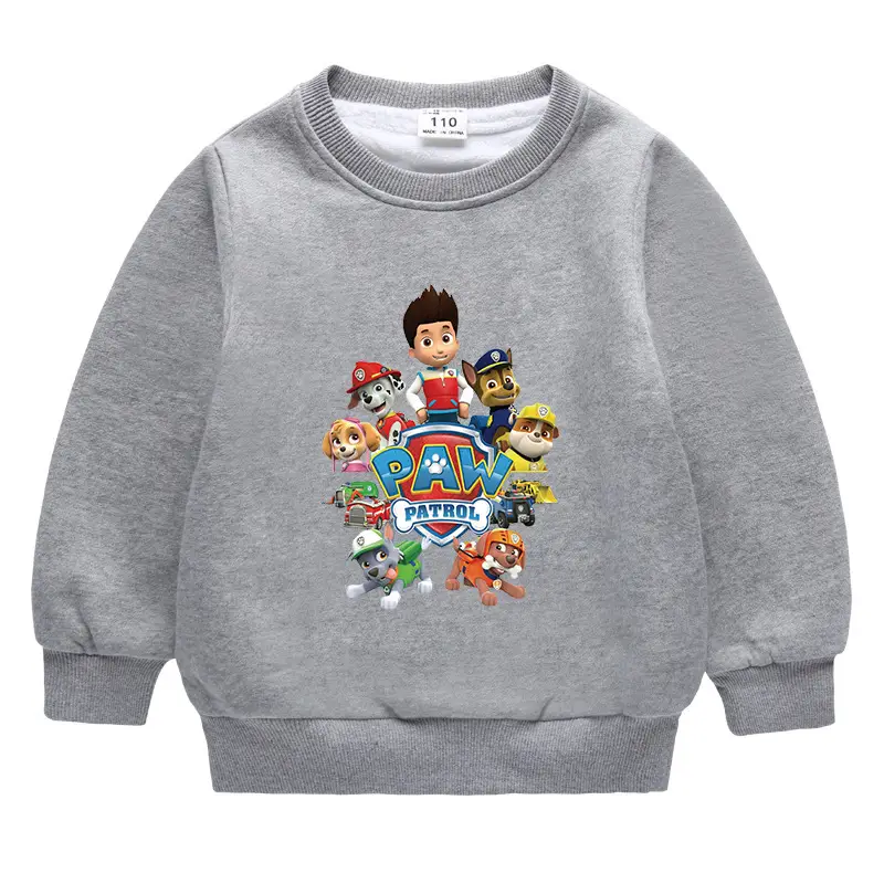 2023 Kids Velvet Sweatshirt Green Double Layer Cold Proof - Image 4