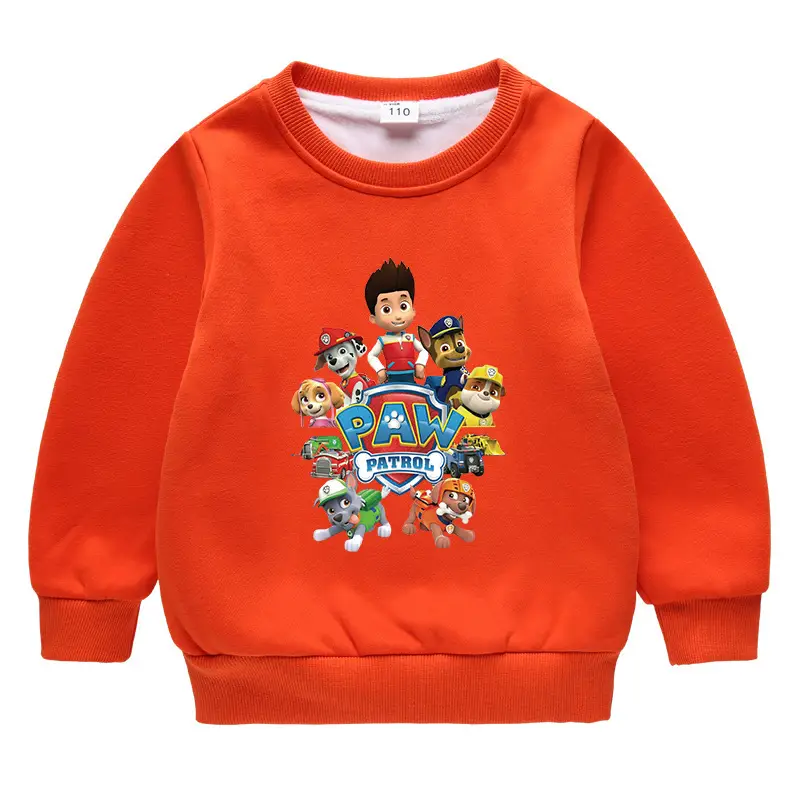 2023 Kids Velvet Sweatshirt Green Double Layer Cold Proof - Image 7