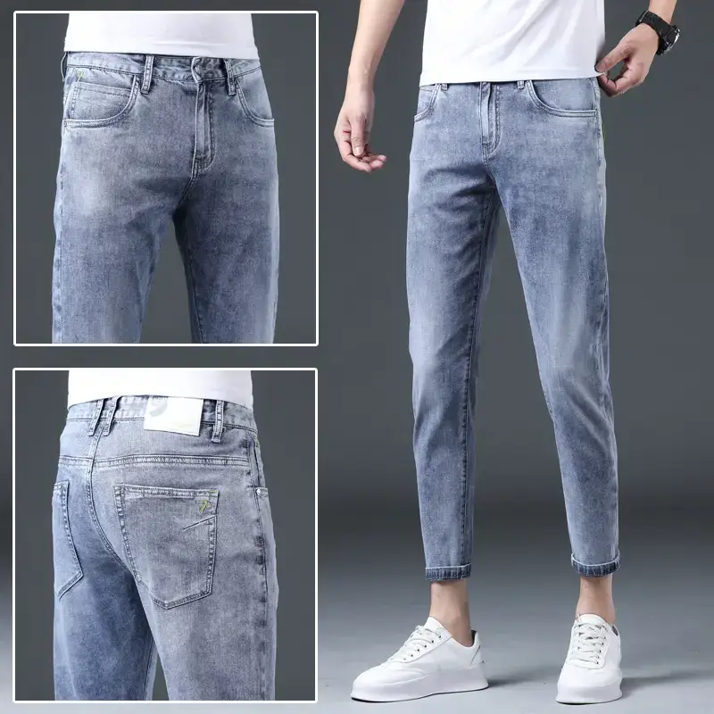 2021 Slim Fit Skinny Jeans Men's Korean Style - Image 13