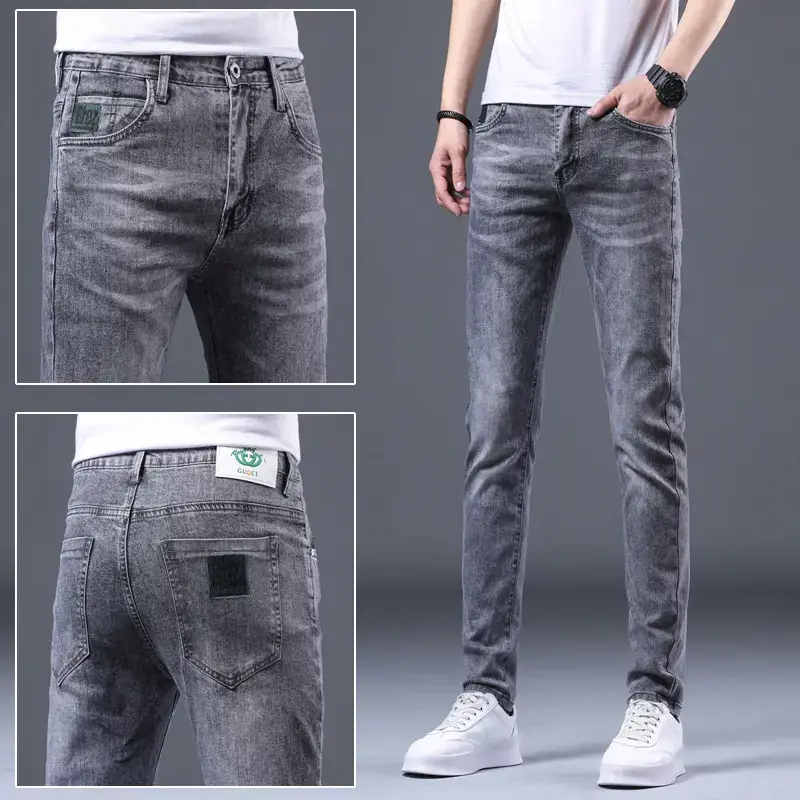 2021 Slim Fit Skinny Jeans Men's Korean Style - Image 28