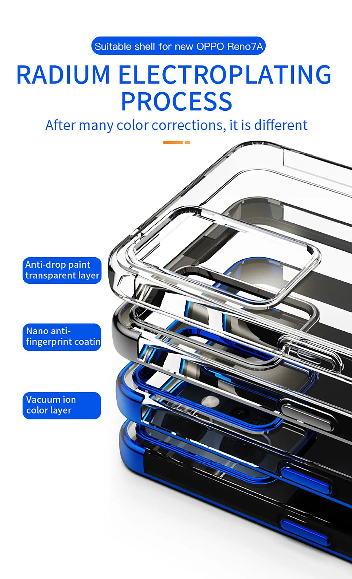 Oppo Reno13A Protective Case with Ring & Transparent Design — feature 19