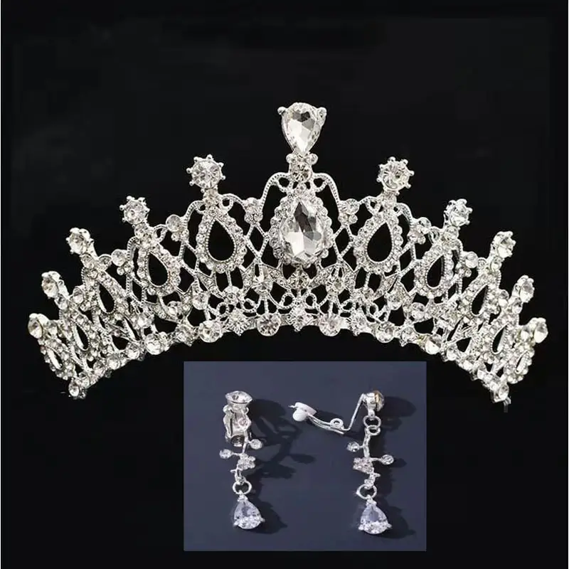 Korean Princess Bride Crown Eighteen-Year-Old Wedding Headwear - Image 9