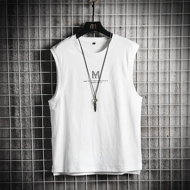 Men's 24 Racing Printed Sleeveless Vest Black