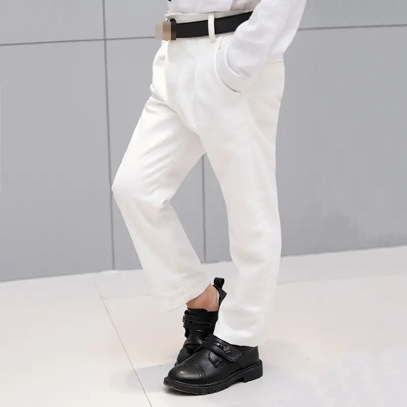 White Korean Shorts for Boys Summer 2023 - Image 4