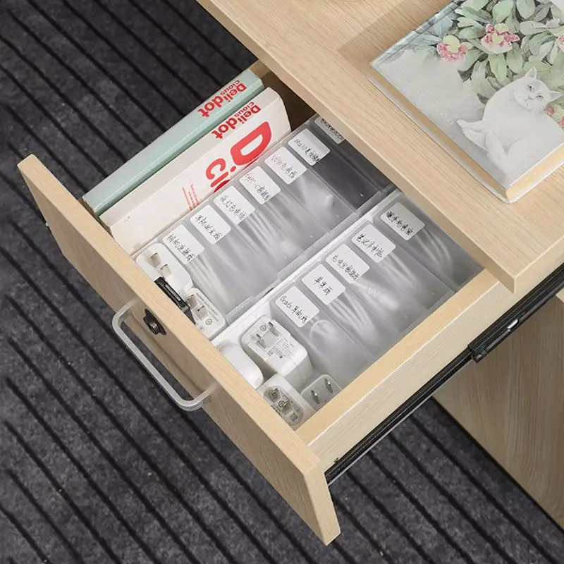 2218 Earphone Data Cable Storage Box White - Image 7