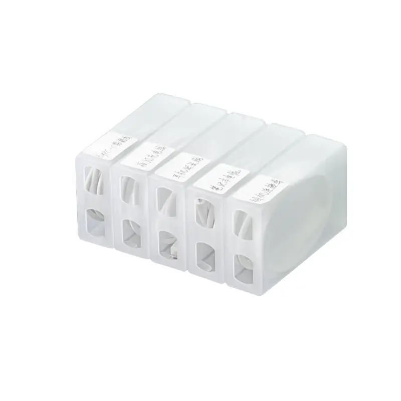 2218 Earphone Data Cable Storage Box White - Image 8
