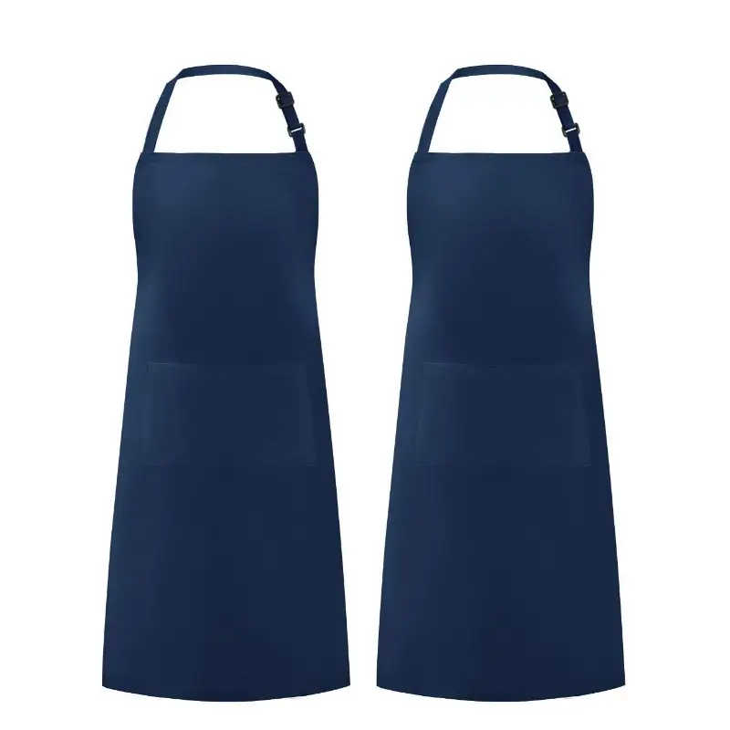 Purple Crossbody Neck Apron for Kitchen BBQ Use