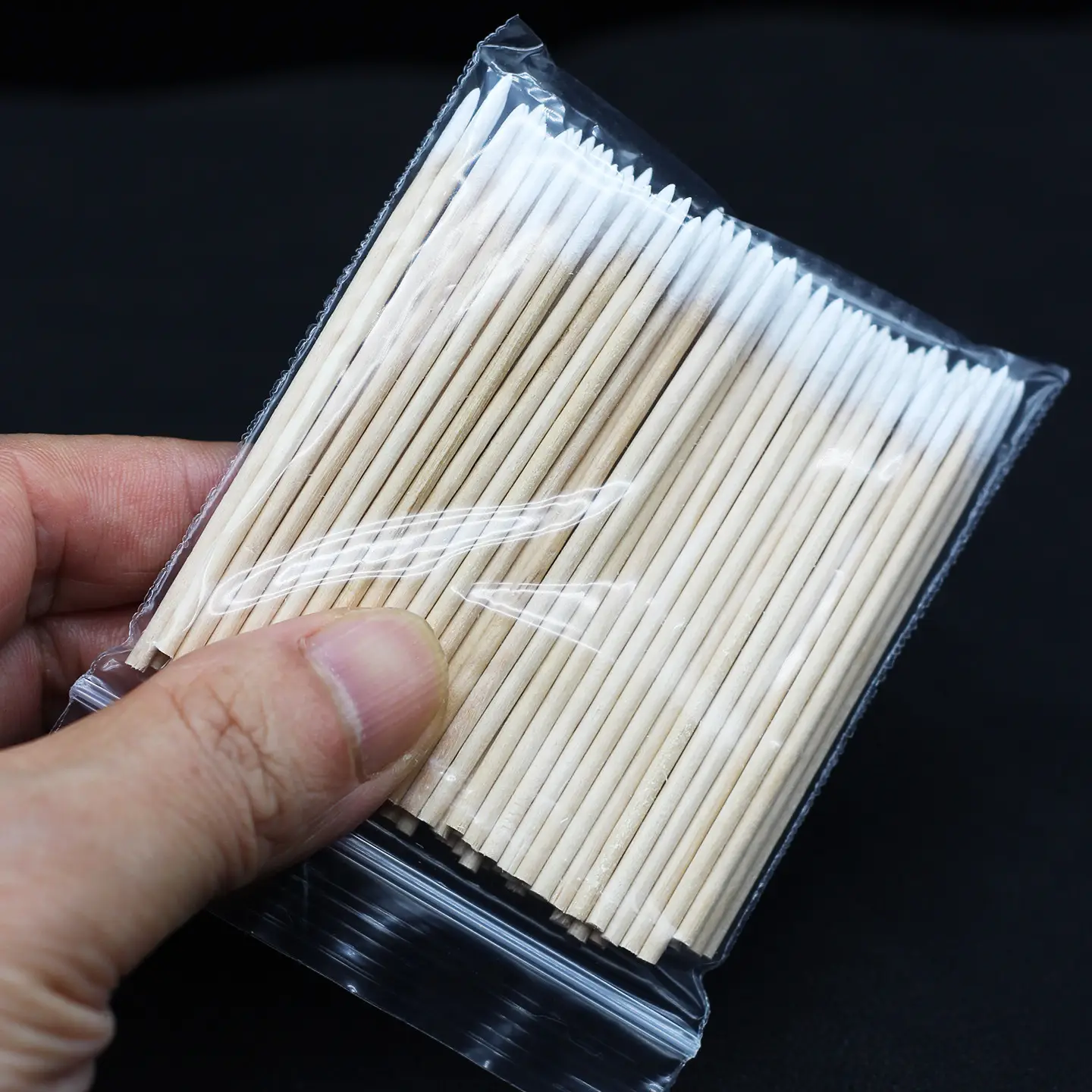 Pointed Cotton Swabs 10cm for Makeup & Eyeliner