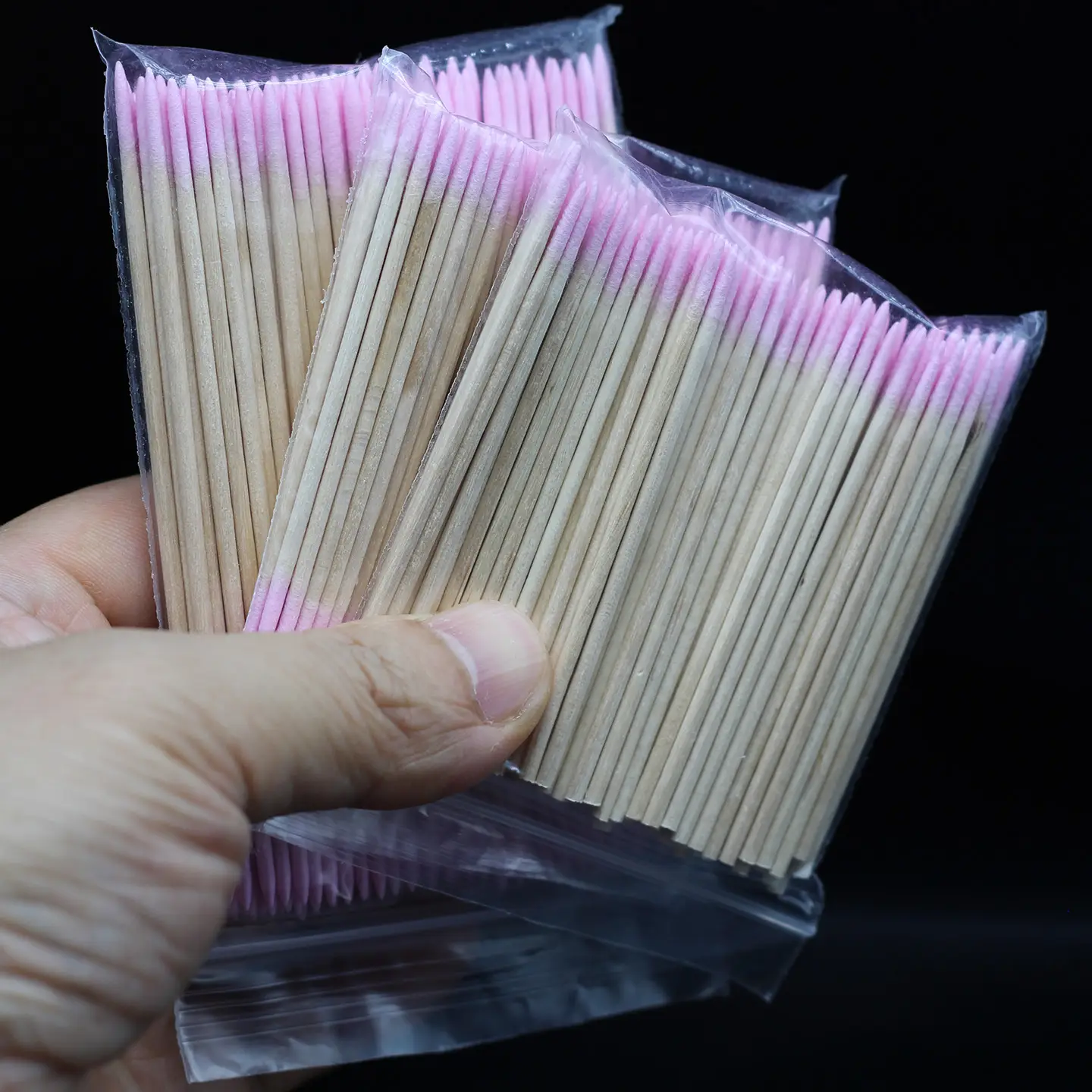 Pointed Cotton Swabs 10cm for Makeup & Eyeliner