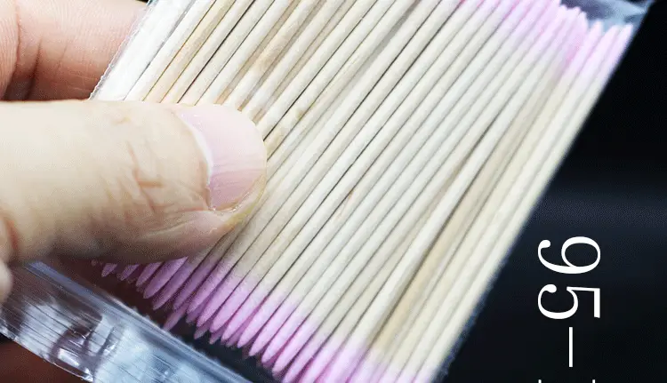 Pointed Cotton Swabs 10cm for Makeup & Eyeliner — feature 12