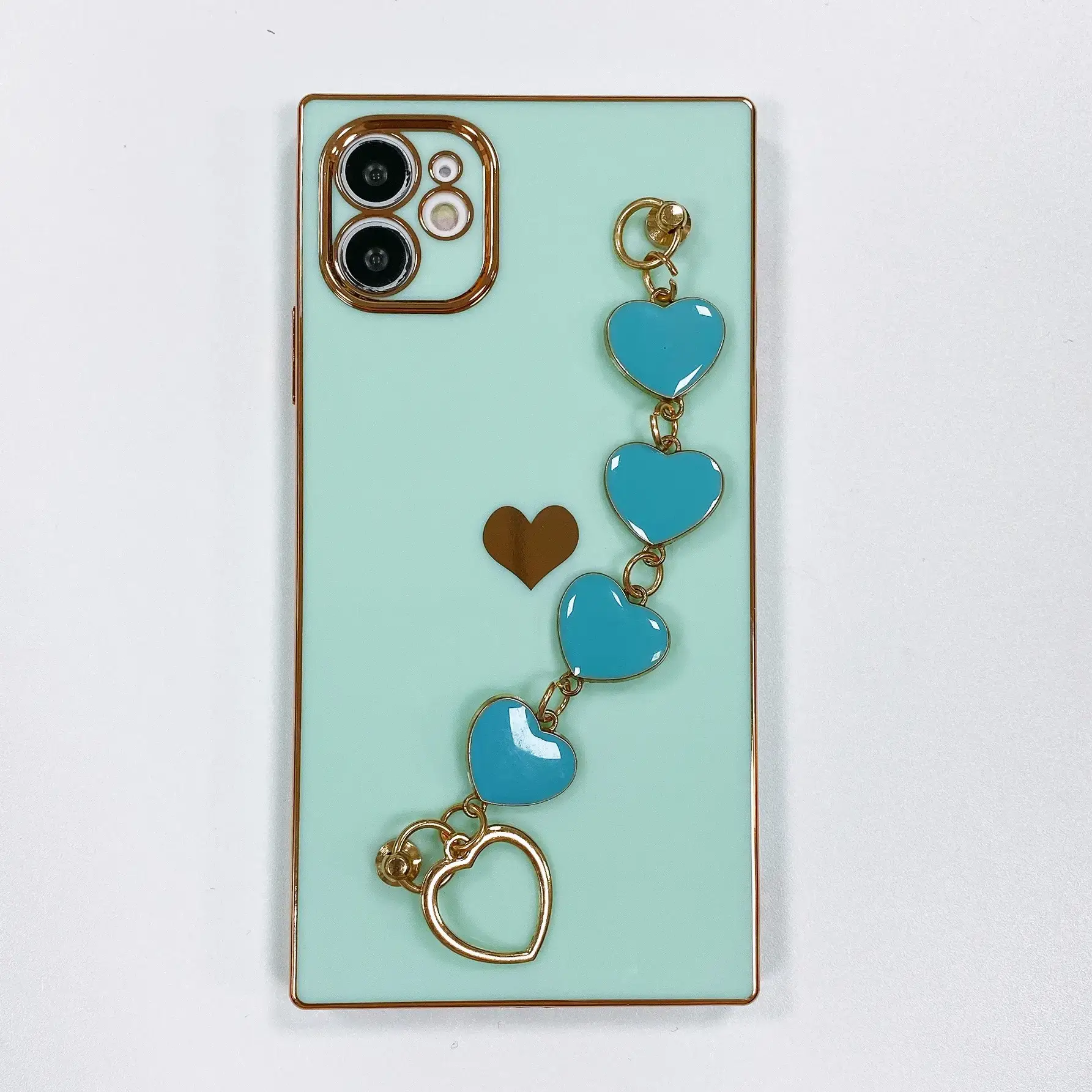 Yellow Heart Phone Case with Anti-Fall Protection - Image 16
