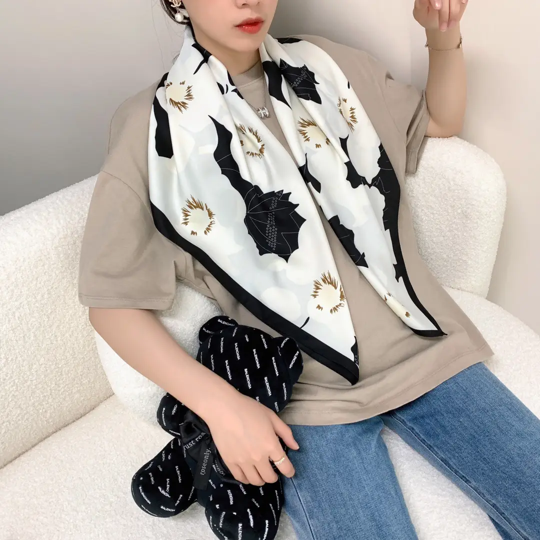 Sunscreen Shawl 90cm Large Square Muslim Women - Image 10