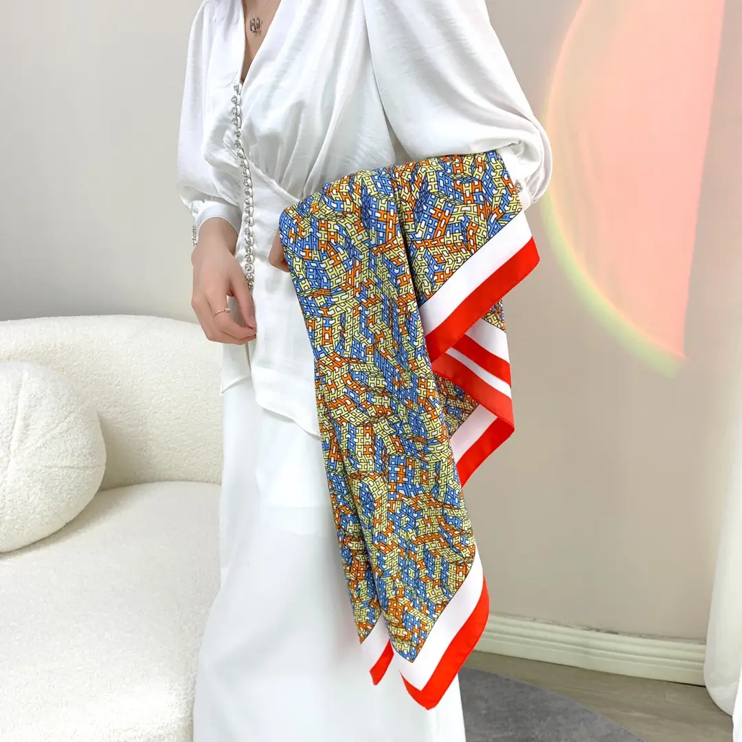 Sunscreen Shawl 90cm Large Square Muslim Women - Image 7
