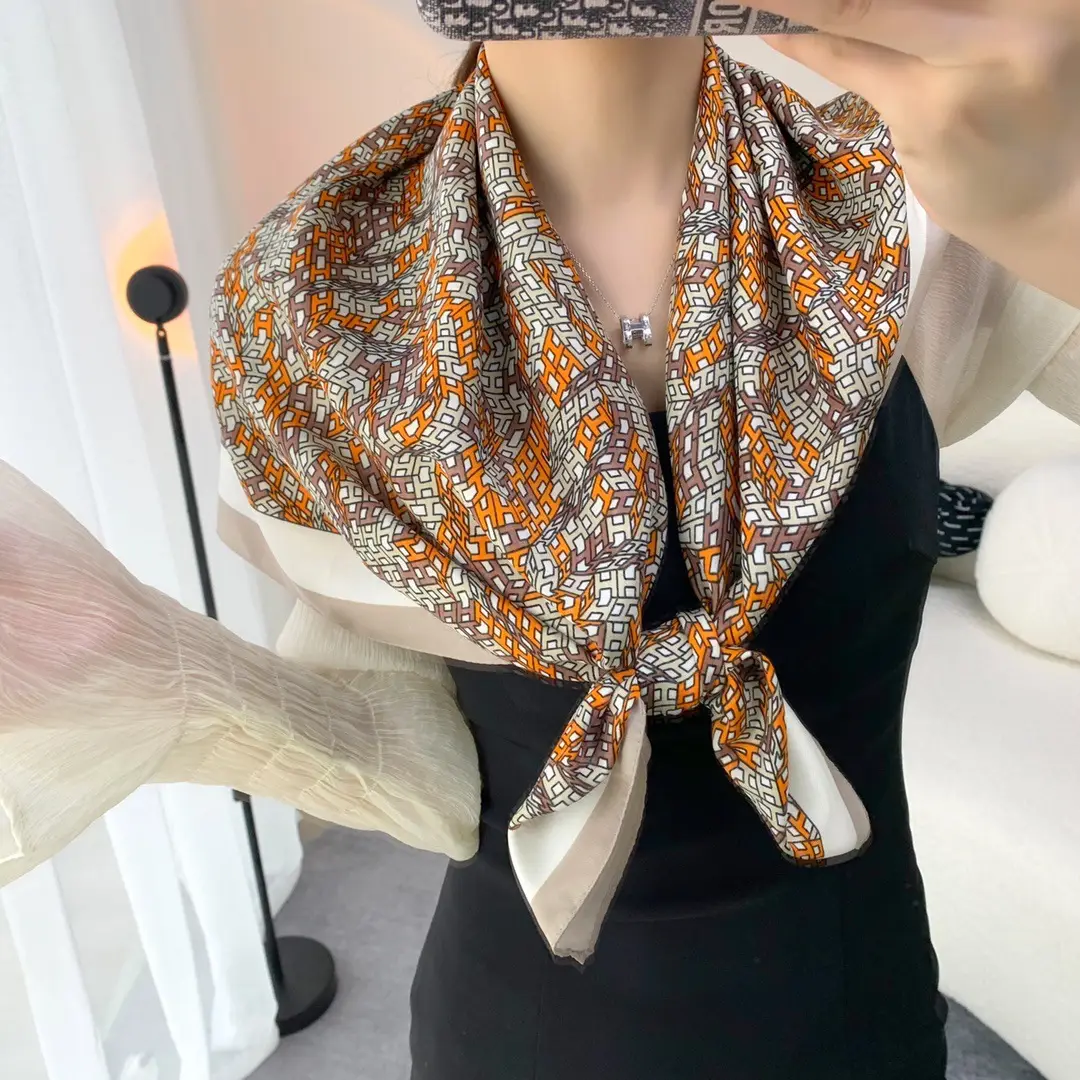 Sunscreen Shawl 90cm Large Square Muslim Women - Image 8