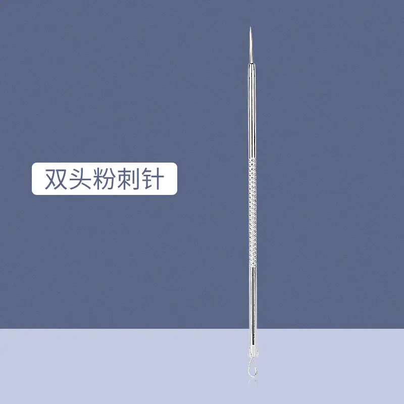 double-headed acne needle