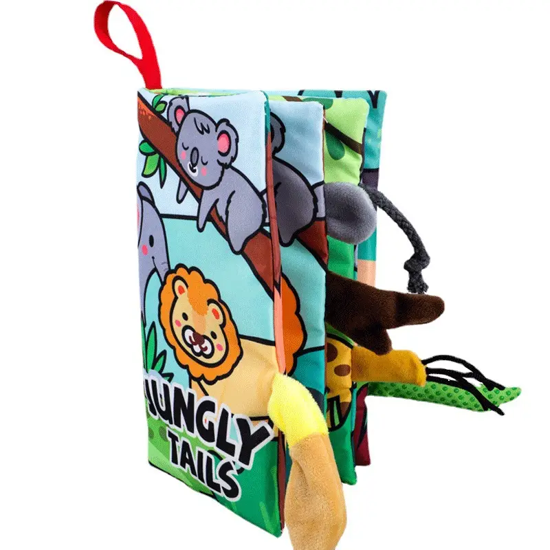 Baby Tail Cloth Book Ocean Themed Educational Toy - Image 19