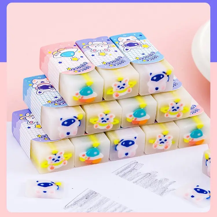 Fruit-themed Cartoon Erasers for Kids Stationery - Image 7