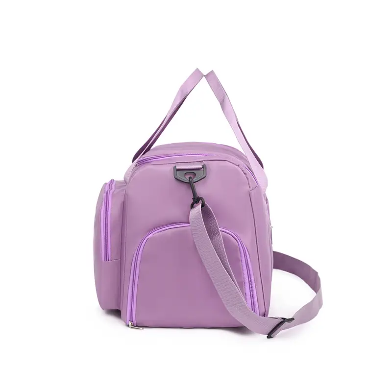 Light Blue Travel Bag for Women & Men Large Capacity - Image 10