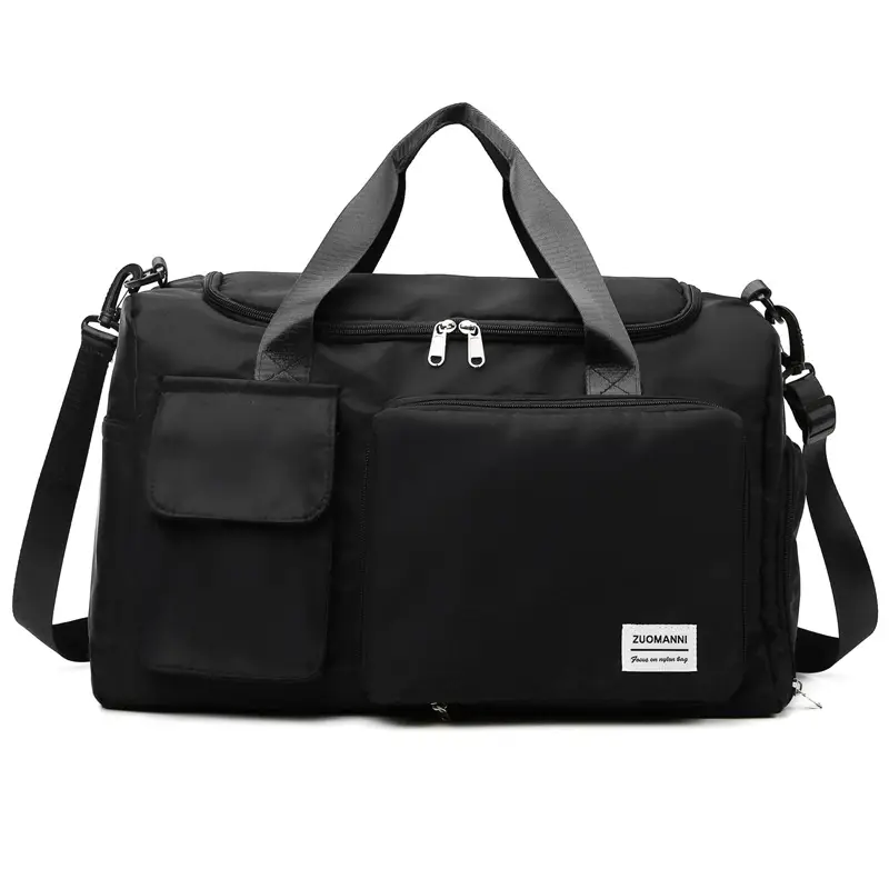Light Blue Travel Bag for Women & Men Large Capacity - Image 3