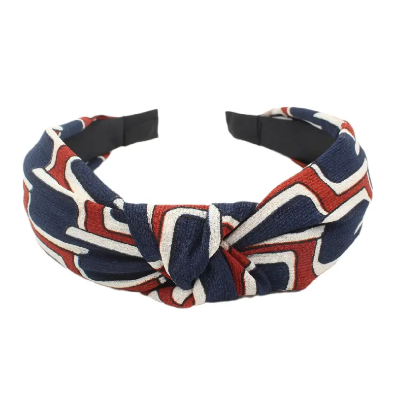 Tropical Leaf Hair Band for Women Knot Design - Image 87