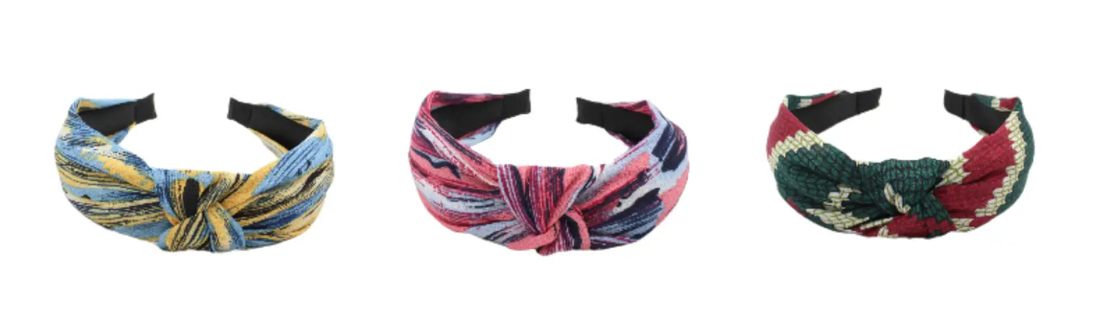 Tropical Leaf Hair Band for Women Knot Design — feature 11